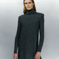 Lambwool tunic suit