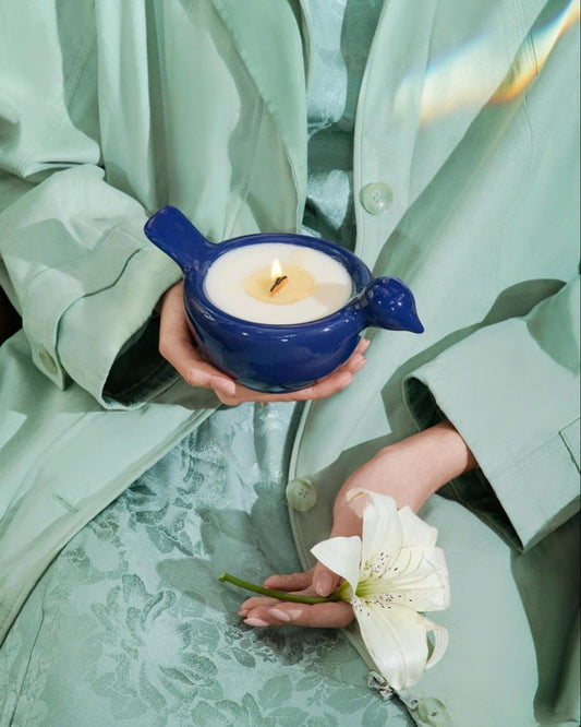 Soy candle blue night