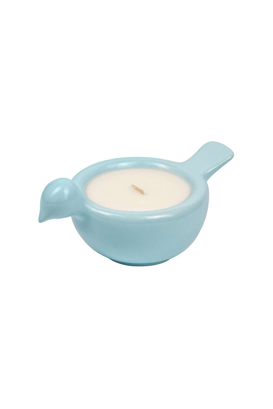 Soy candle periwinkle